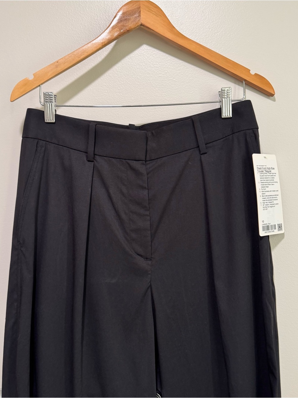 lululemon athletica Black Wide-Leg Trousers
